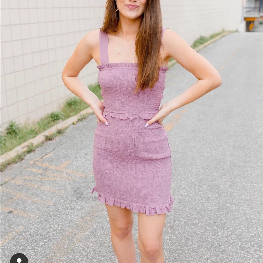 Purple Tight Dress